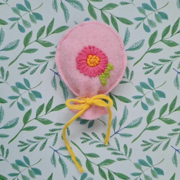 Happy Mini Balloon roze