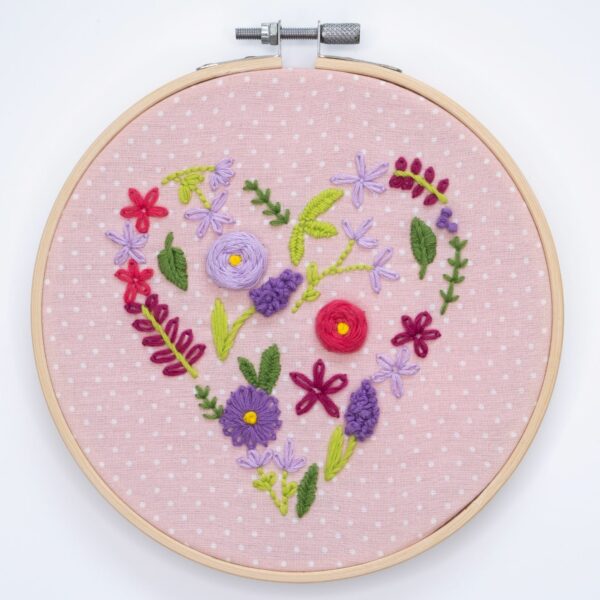Hart vol bloemen