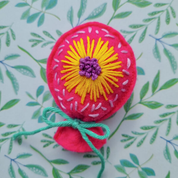 DIY kit Happy Mini Balloons: Flower Field & Sprinkle Flower - Afbeelding 2