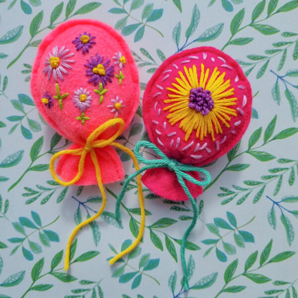 DIY kit Happy Mini Balloons: Flower Field & Sprinkle Flower