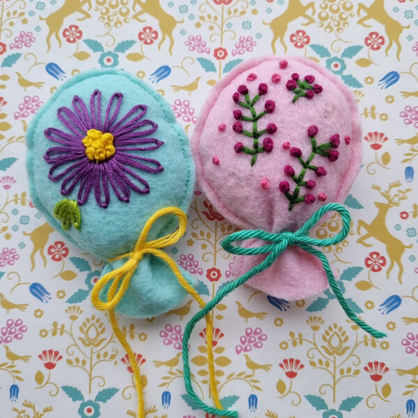 DIY kit Happy Mini Balloons: Sweet Berries & Aster